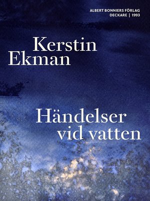 cover image of Händelser vid vatten